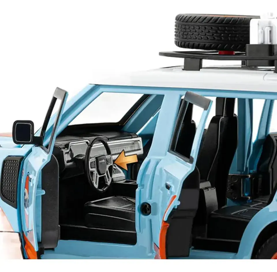Carro A Escala 1:22 Land Rover Defender Edición Especial Gul 2