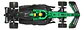 Coche De F1 Mattel Hot Wheels Kick Sauber De Gabriel Bortoleto Multicolor - Miniatura 2