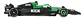 Coche De F1 Mattel Hot Wheels Kick Sauber De Gabriel Bortoleto Multicolor - Miniatura 4