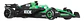 Coche De F1 Mattel Hot Wheels Kick Sauber De Gabriel Bortoleto Multicolor - Miniatura 6