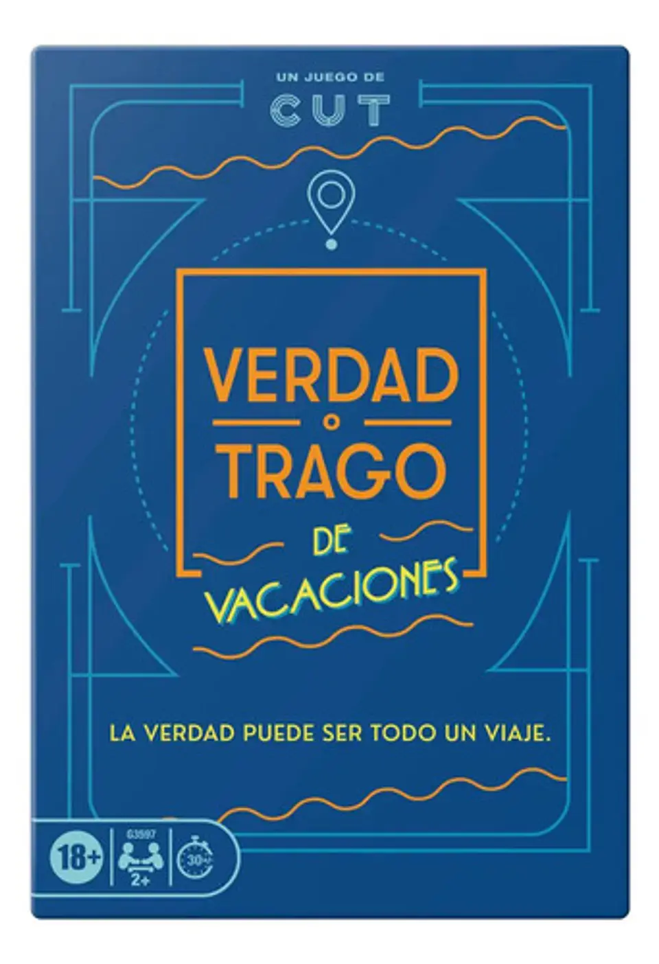 Juego De Mesa Hasbro Games Verdad O Trago On Vacaciones 1
