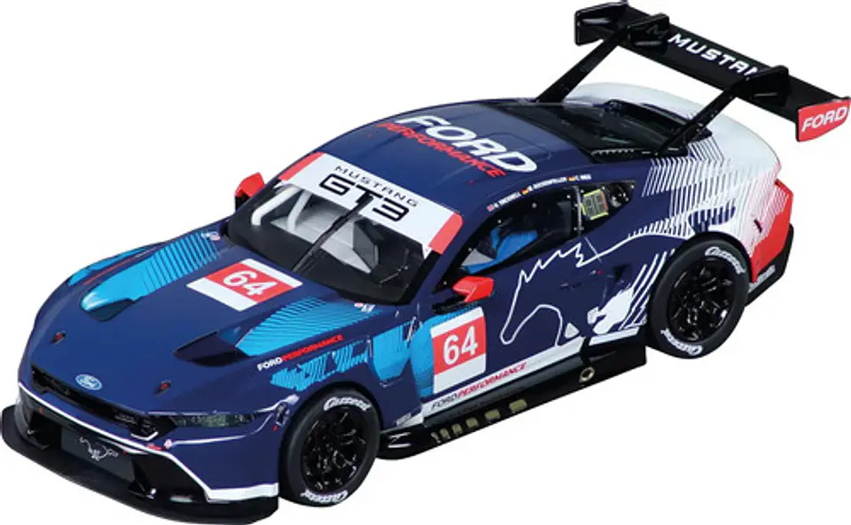 Carro De Pista Carrera Ford Mustang Gt3 #64 Performance 2