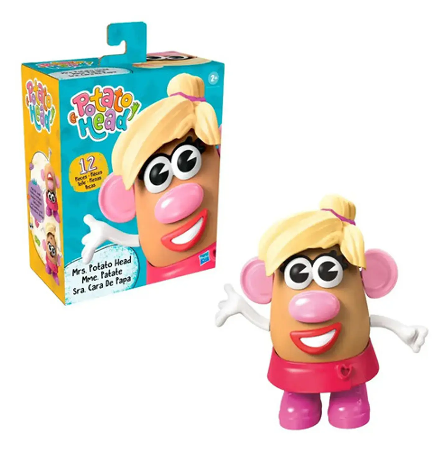 Figura Didáctica Señora Cara De Papa 2+ Hasbro 1