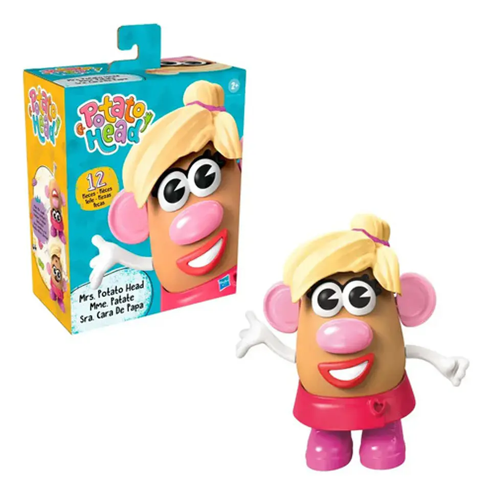 Figura Didáctica Señora Cara De Papa 2+ Hasbro 1
