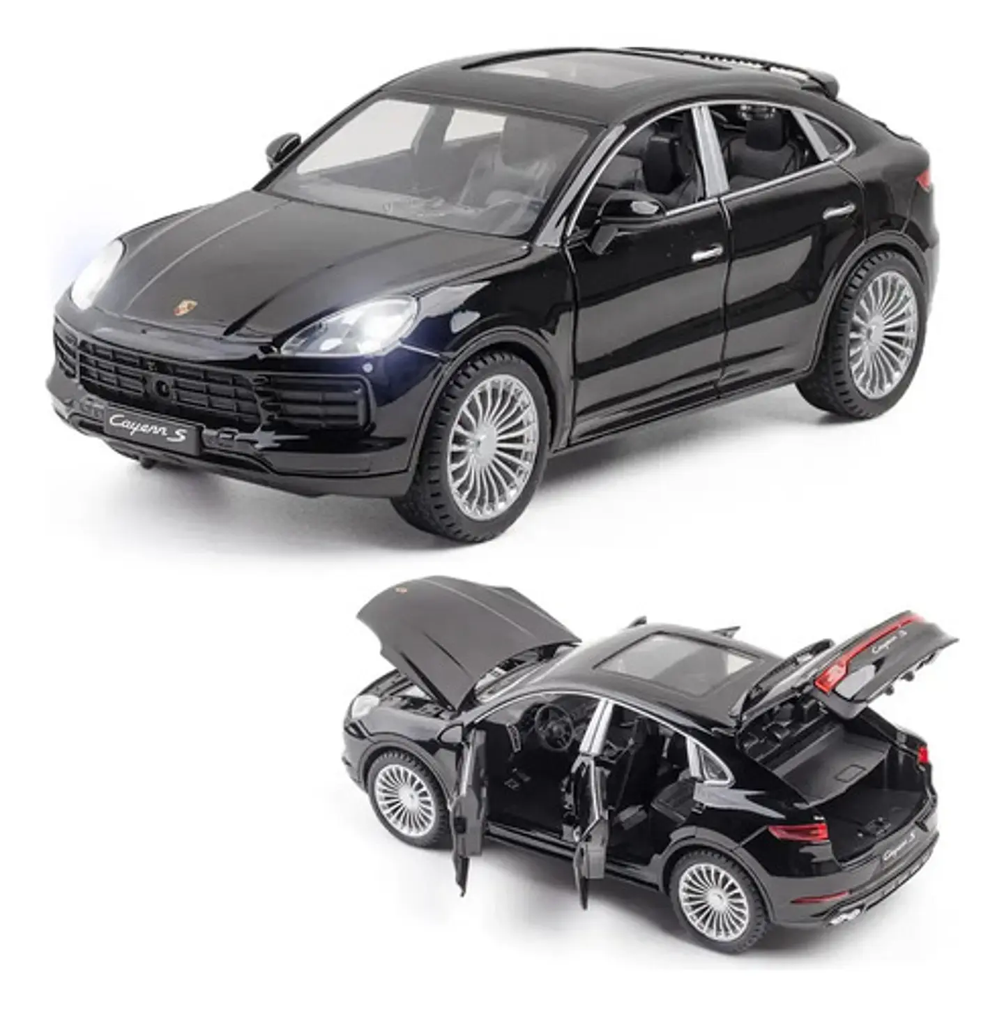Carro A Escala Porsche Cayenne S Coupé Colección Luces 1