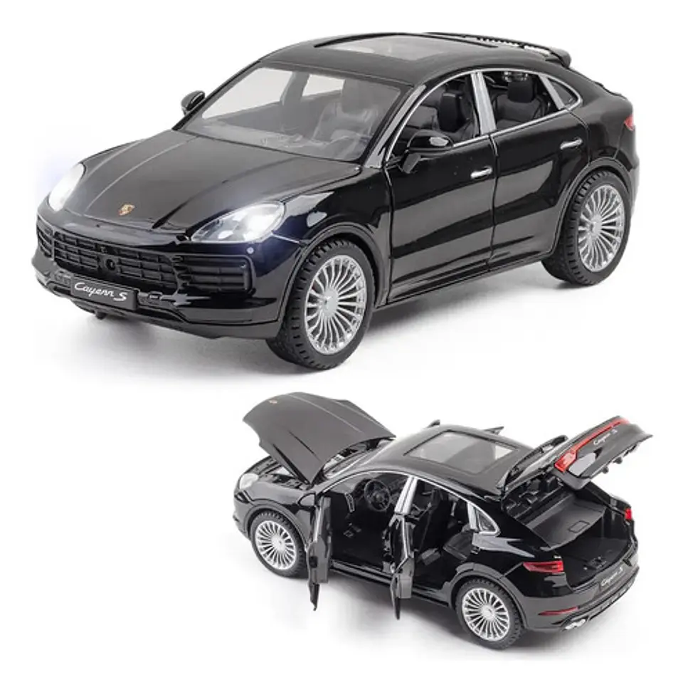 Carro A Escala Porsche Cayenne S Coupé Colección Luces 1