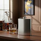 Wiskera Whiskera Licorera Plateada 7onz Acero Inoxidable - Miniatura 1