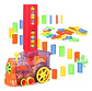 Juguete Para Niños Tren Domino 60 Pcs Automatico Musical - Miniatura 1