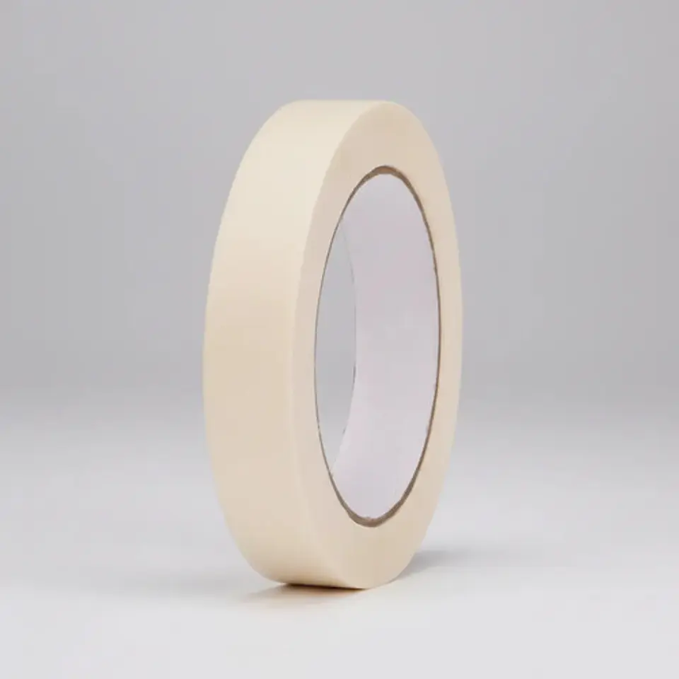 Cinta De Enmascarar Delgada 12 Mm X 40 Metros - 3 Rollos 5