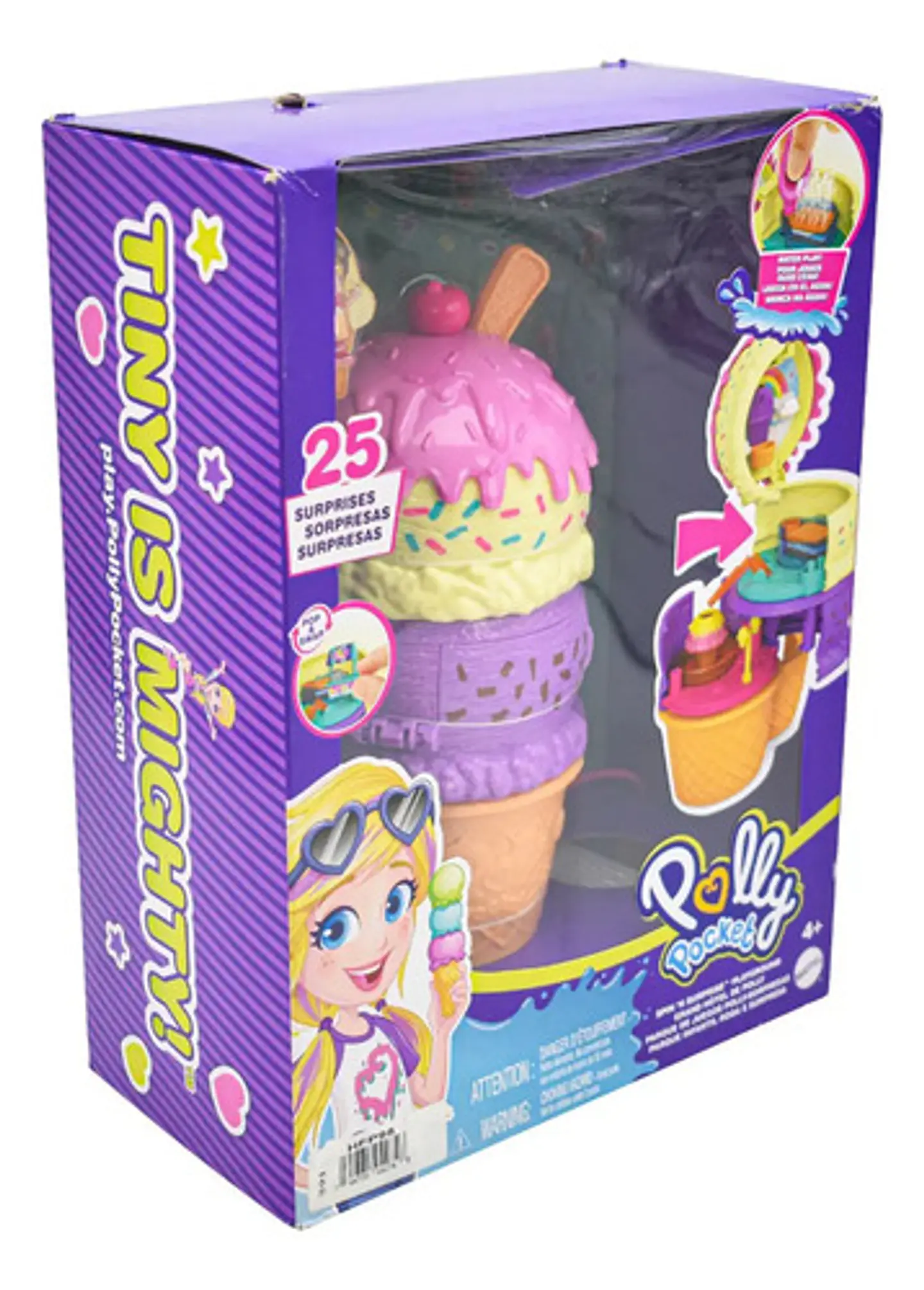 Playset Para Muñecas Muñecos Mattel Polly Pocket Hfp98 Polly 3