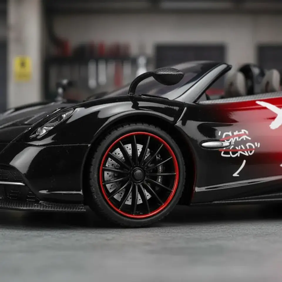Carro Pagani Huayra Fengshen Roadster Escala 1:24 Colección 5