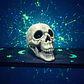 Calavera Cráneo Pirata Decoración Fiesta Halloween - Miniatura 1