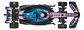 Hot Wheels Collector Alpine Gasly Auto Premium Detallado Multicolor - Miniatura 1