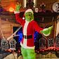 Máscara De Navideños Grinch Cosplay Disfraces De Fiesta - Miniatura 7