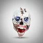 Máscara De Terror Zombie Sangrienta Para Disfraz Halloween - Miniatura 1