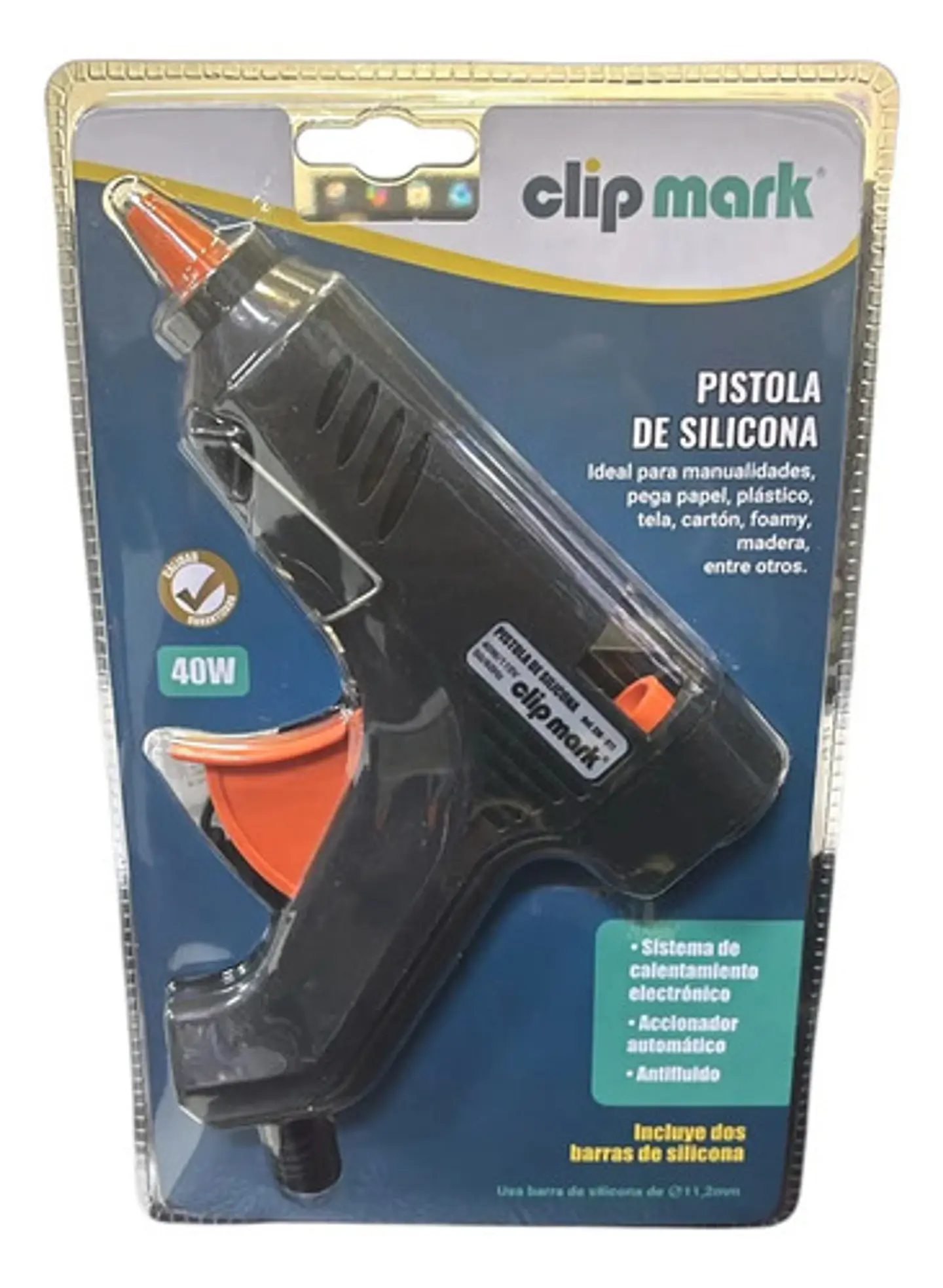 Pistola De Silicona Electrica  Para Barras Gruesas 11.2mm 4