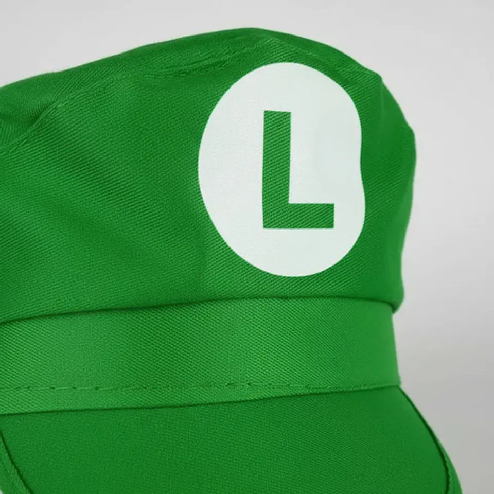 Gorra Disfraz Luigi Super Mario Bros Cosplay Halloween 2
