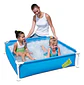 Pileta De Lona Niños Cuadrada Bestway My First Frame Pool Color Celeste - Miniatura 2