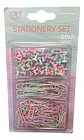 Set Jumbo Chinchones Y Clips  Para Oficina Estudio - Miniatura 1