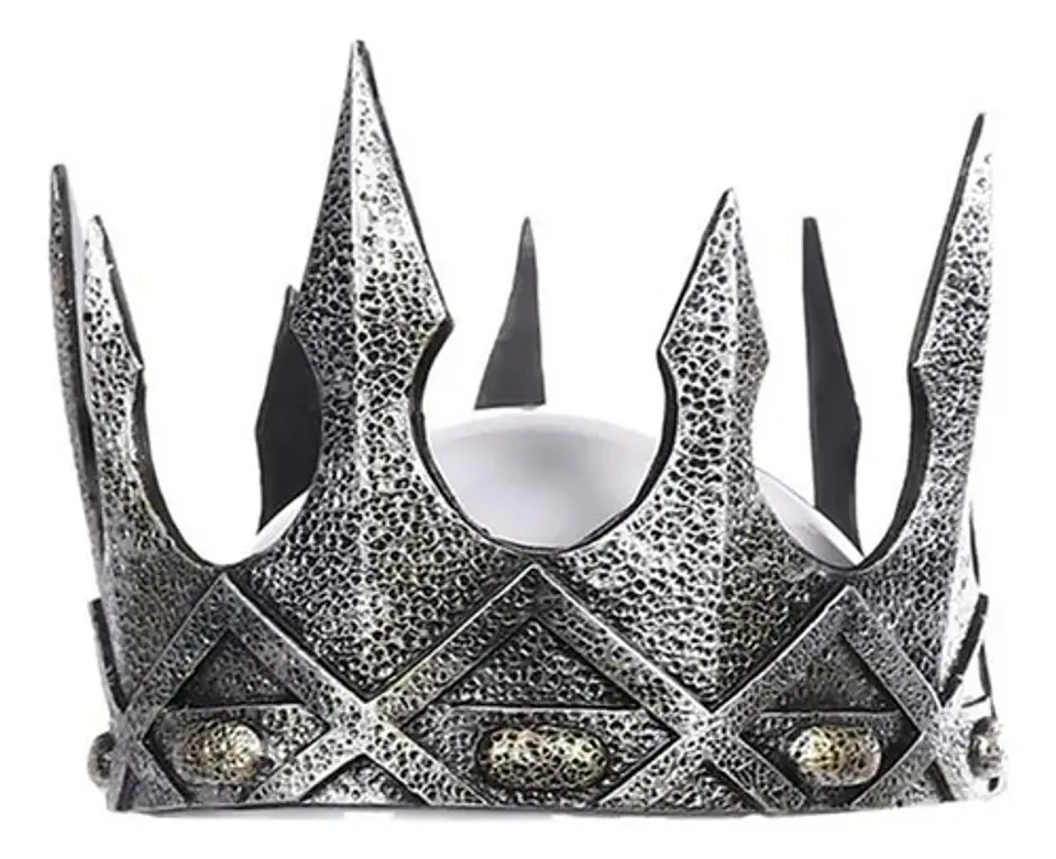 Tiara De Corona Para Hombre, King Para Hombre Espuma Belcro 4
