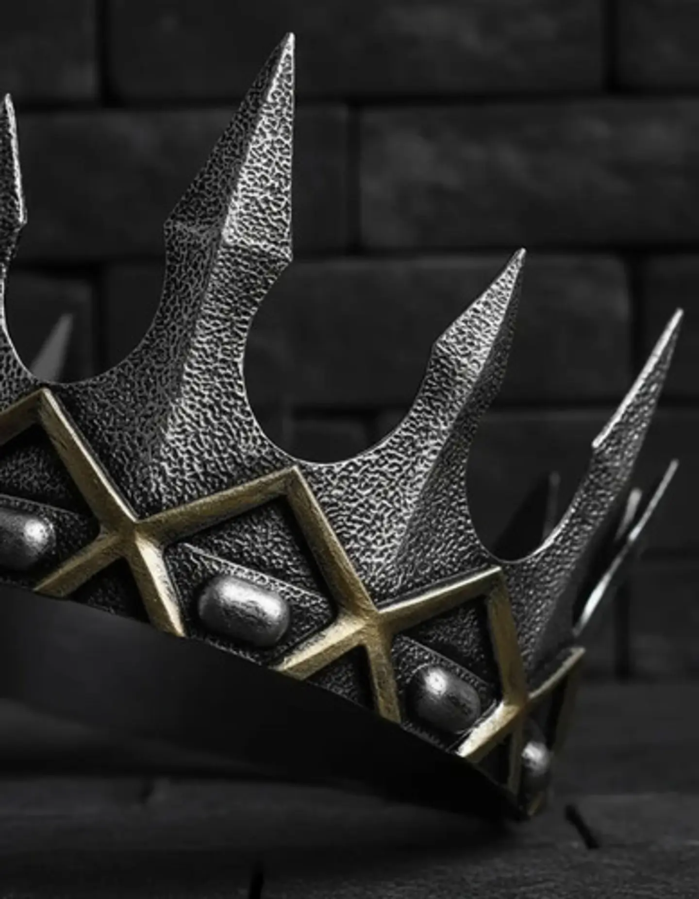 Tiara De Corona Para Hombre, King Para Hombre Espuma Belcro 7