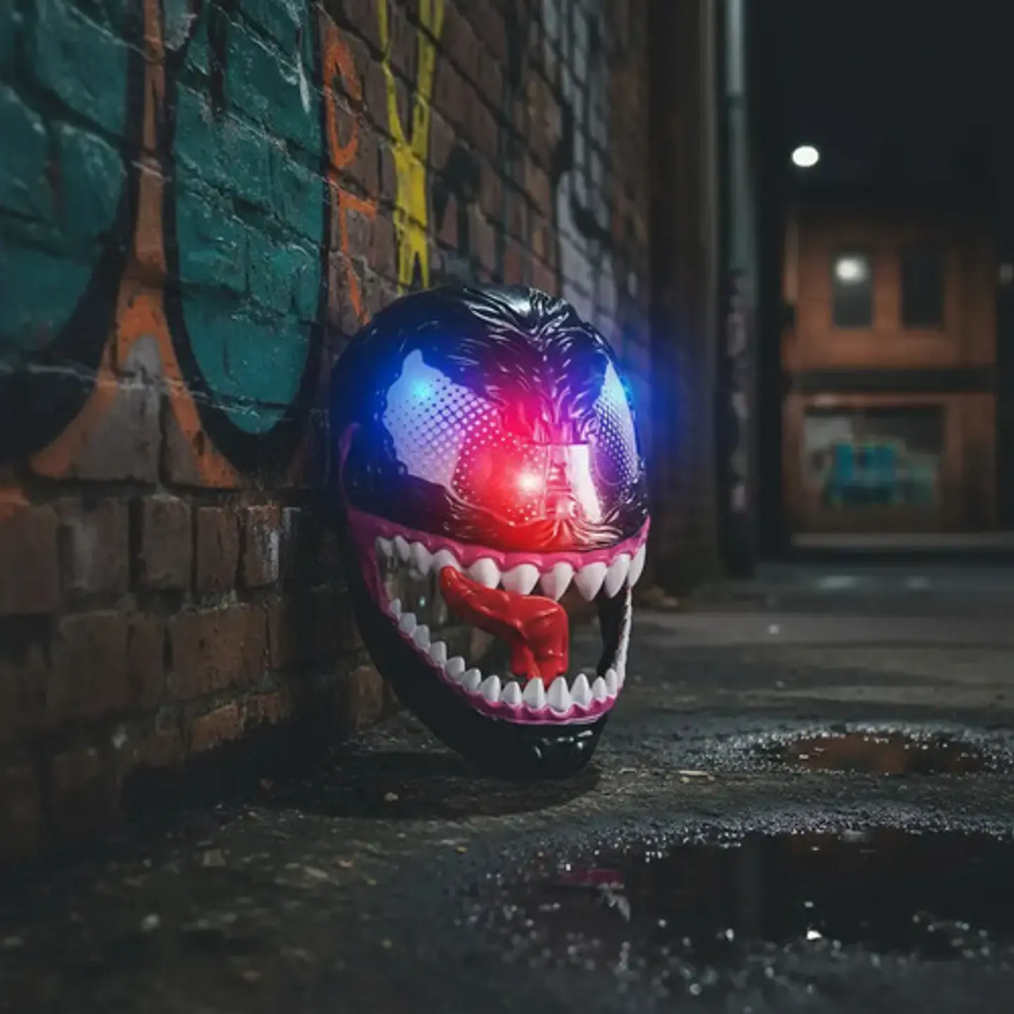 Máscara Hombre Araña  Spiderman Luz Led Avengers Spider  3