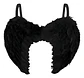 Disfraz Alas  Ángel Negras Plumas Mp294 Unisex Halloween * - Miniatura 4