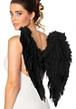 Disfraz Alas  Ángel Negras Plumas Mp294 Unisex Halloween * - Miniatura 5