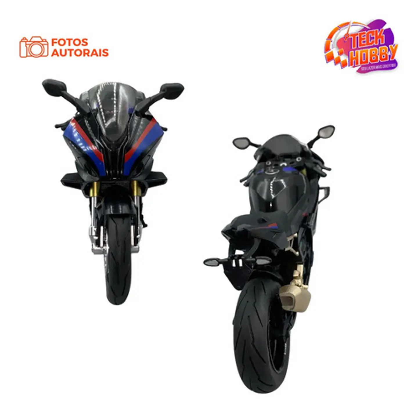 Miniatura Moto Bmw S1000rr, Colección A Escala 1:10 4