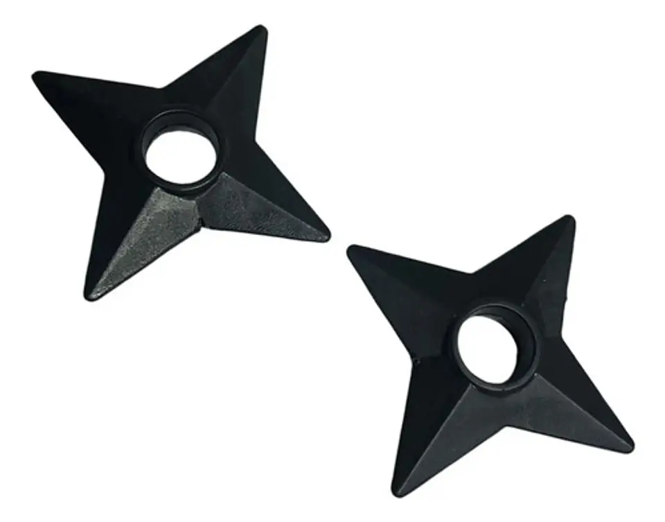 Set Ninjas Niños Espadas Dagas Estrellas Guerrero Plástico 3