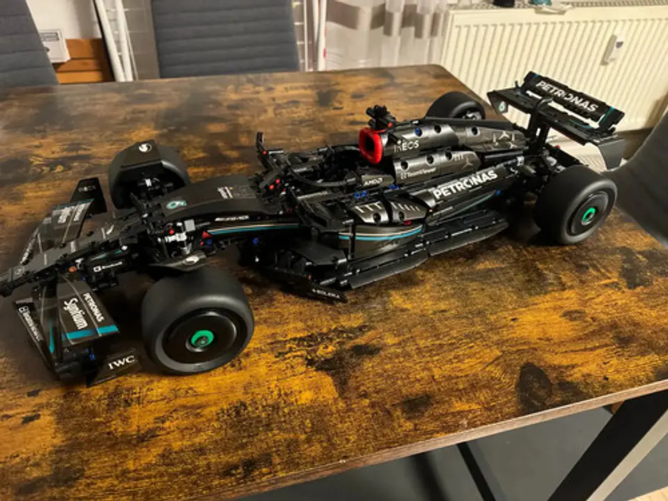 Bloques De Construcción  Coches Carreras Fórmula 1 Mercedes 3