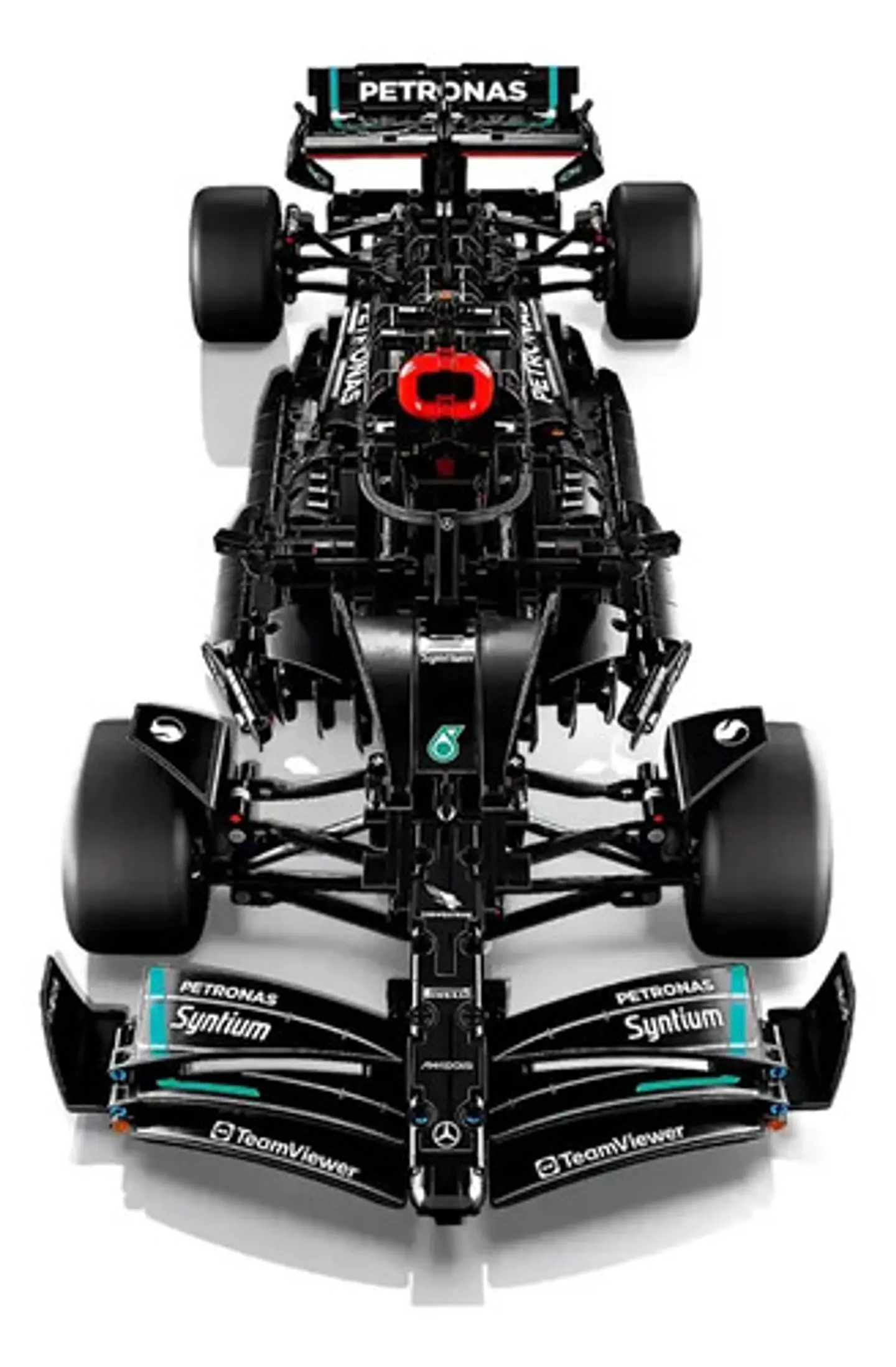 Bloques De Construcción  Coches Carreras Fórmula 1 Mercedes 4