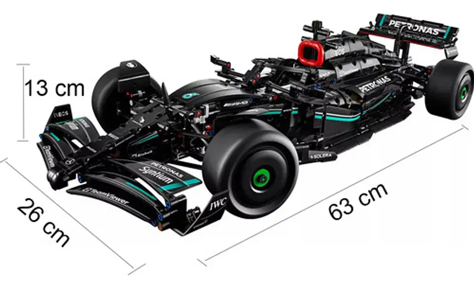 Bloques De Construcción  Coches Carreras Fórmula 1 Mercedes 5