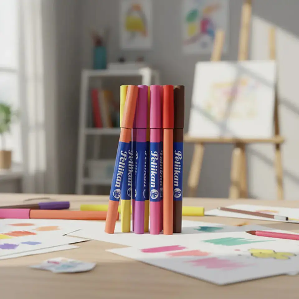 Marcador Punta Pincel Pelikan Markana Pincel Para Lettering 4
