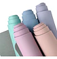 183*61*0.6cm Tapete Yoga Portátil Pilates Fitness Ejercicio Color Azul - Miniatura 4