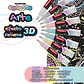 Corrector En Lapiz Relieve 3d Tonos Pastel  8u  Punta Roller - Miniatura 3