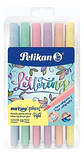 Marcador De Agua Punta Pincel Markana Pastel Pelikan - Miniatura 5