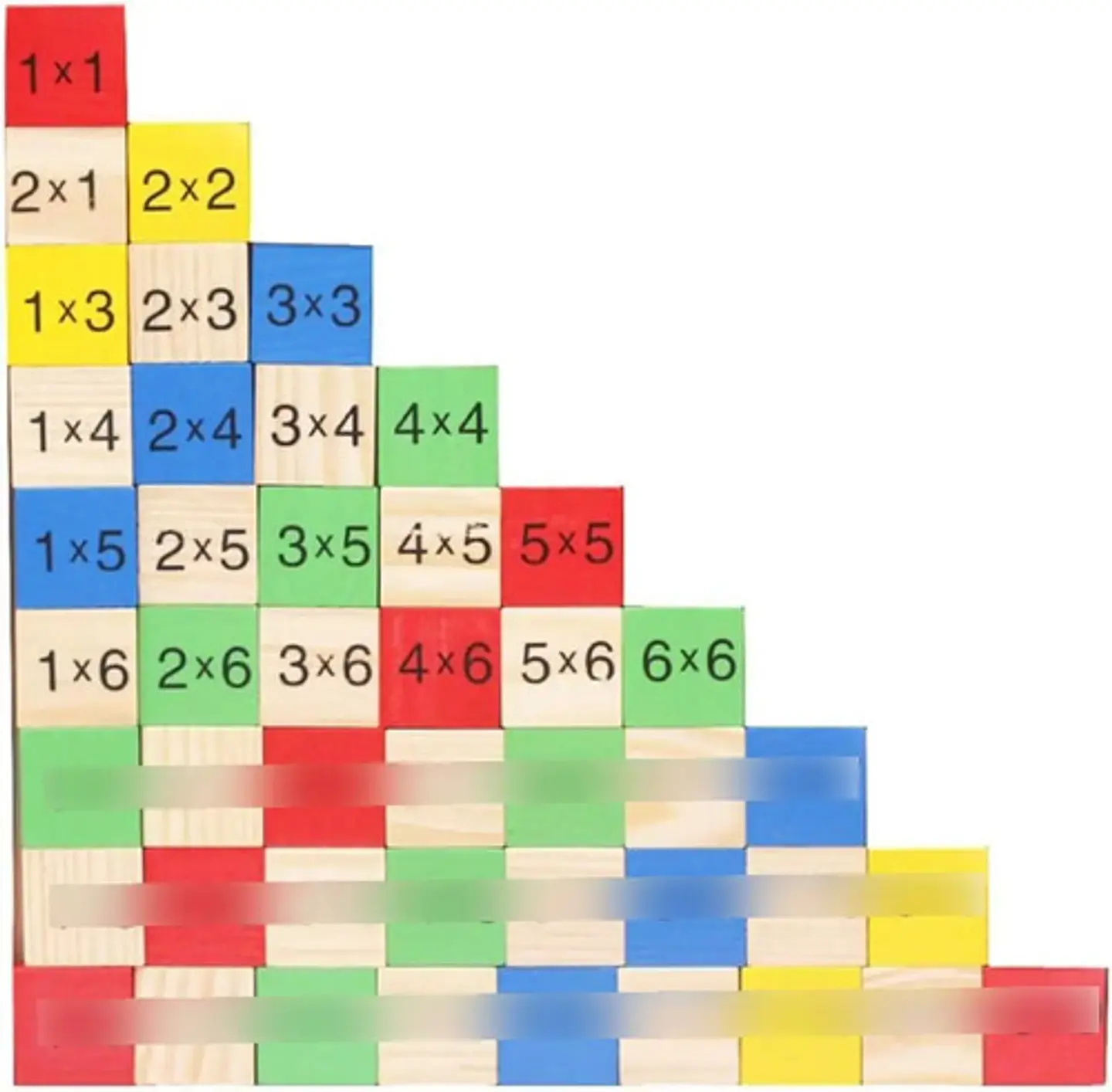 Juego Educativo Didactico Montessori Tablas De Multiplicar 5