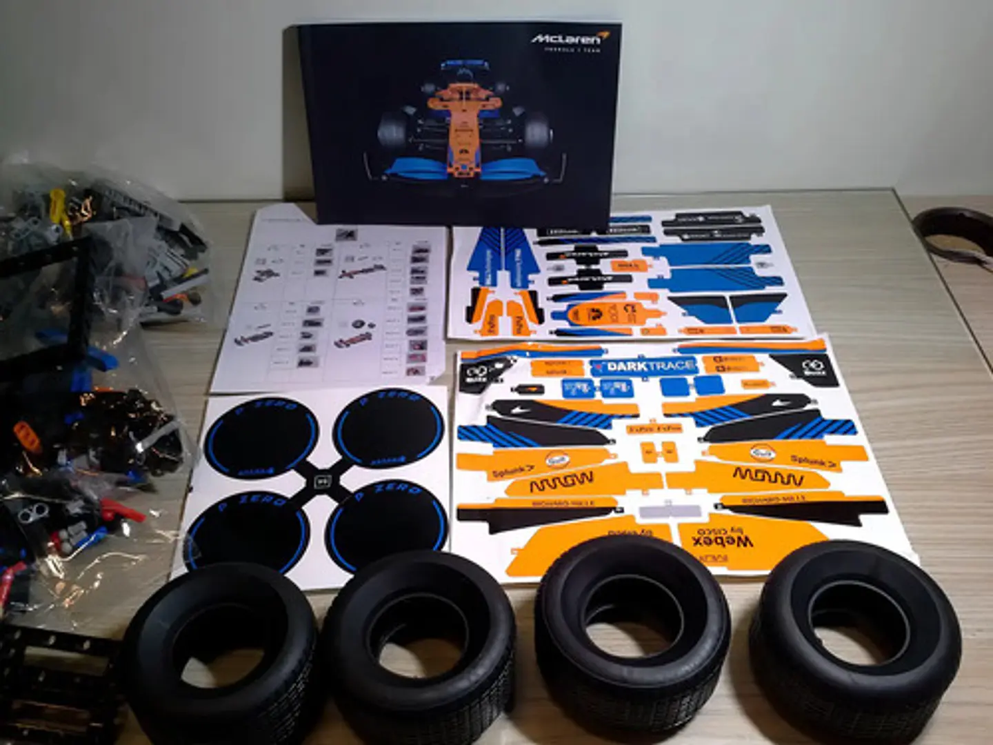 Bloques Para Armar Coche Carreras F1 Mclaren 1432 2022 4