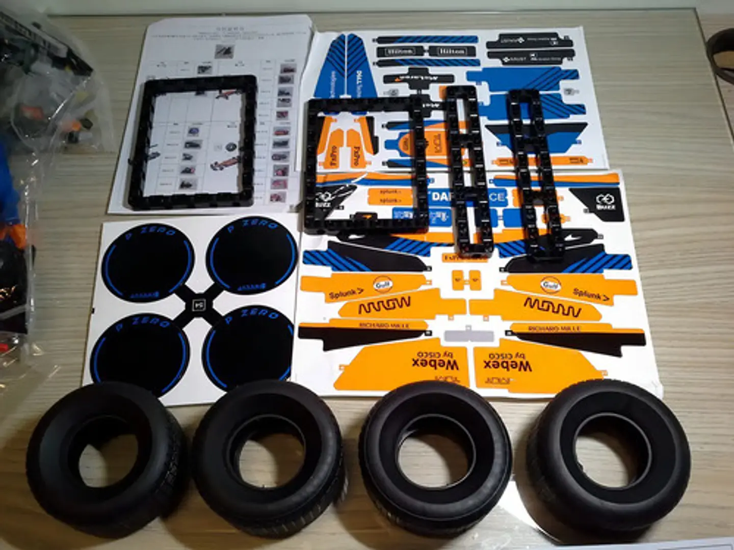 Bloques Para Armar Coche Carreras F1 Mclaren 1432 2022 7