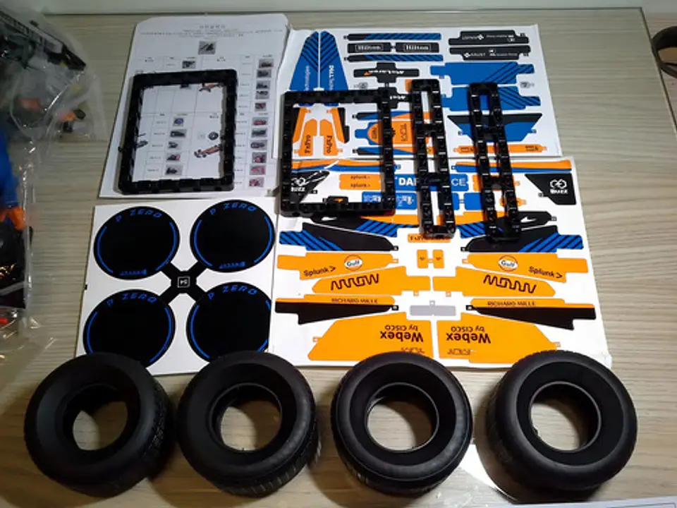 Bloques Para Armar Coche Carreras F1 Mclaren 1432 2022 7