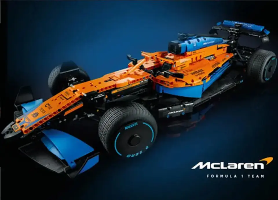 Bloques Para Armar Coche Carreras F1 Mclaren 1432 2022 9