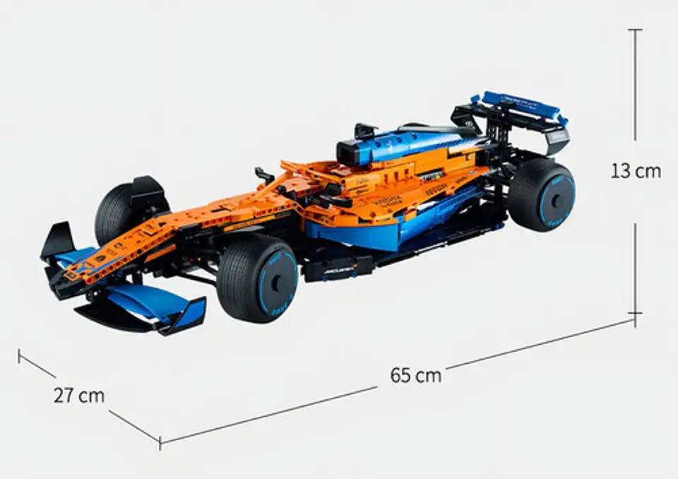 Bloques Para Armar Coche Carreras F1 Mclaren 1432 2022 10