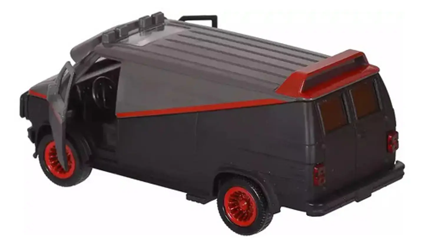 1983 Gmc Vandura A-team Luz Y Sonido Los Magníficos Esc 1:36 3