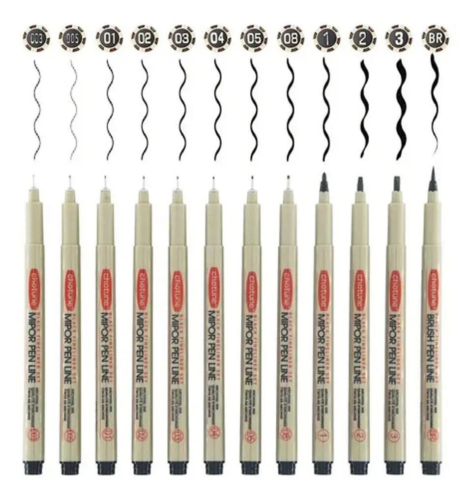 Bolígrafos Rapidografos X 12 7