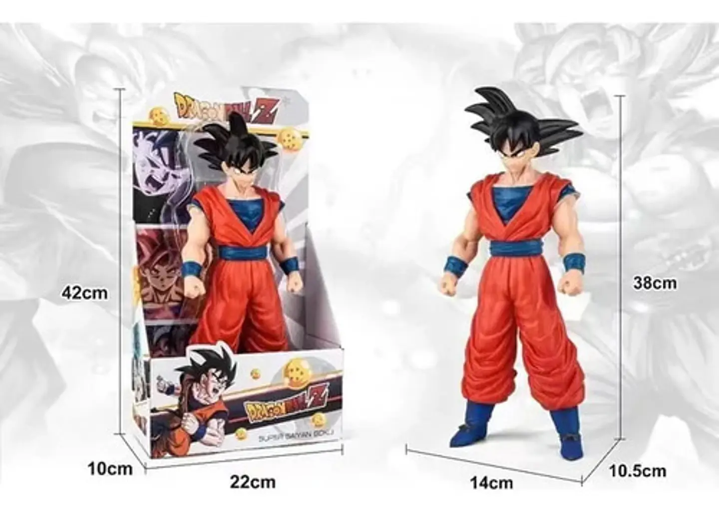 Figura De Acción Dragon Ball Z Super Saiyan Goku Coleccionab 2