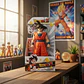 Figura De Acción Dragon Ball Z Super Saiyan Goku Coleccionab - Miniatura 3