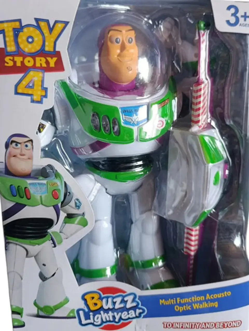 Buzz Lightyear Toy Story Puede Caminar Y Emitir Sonidos 8