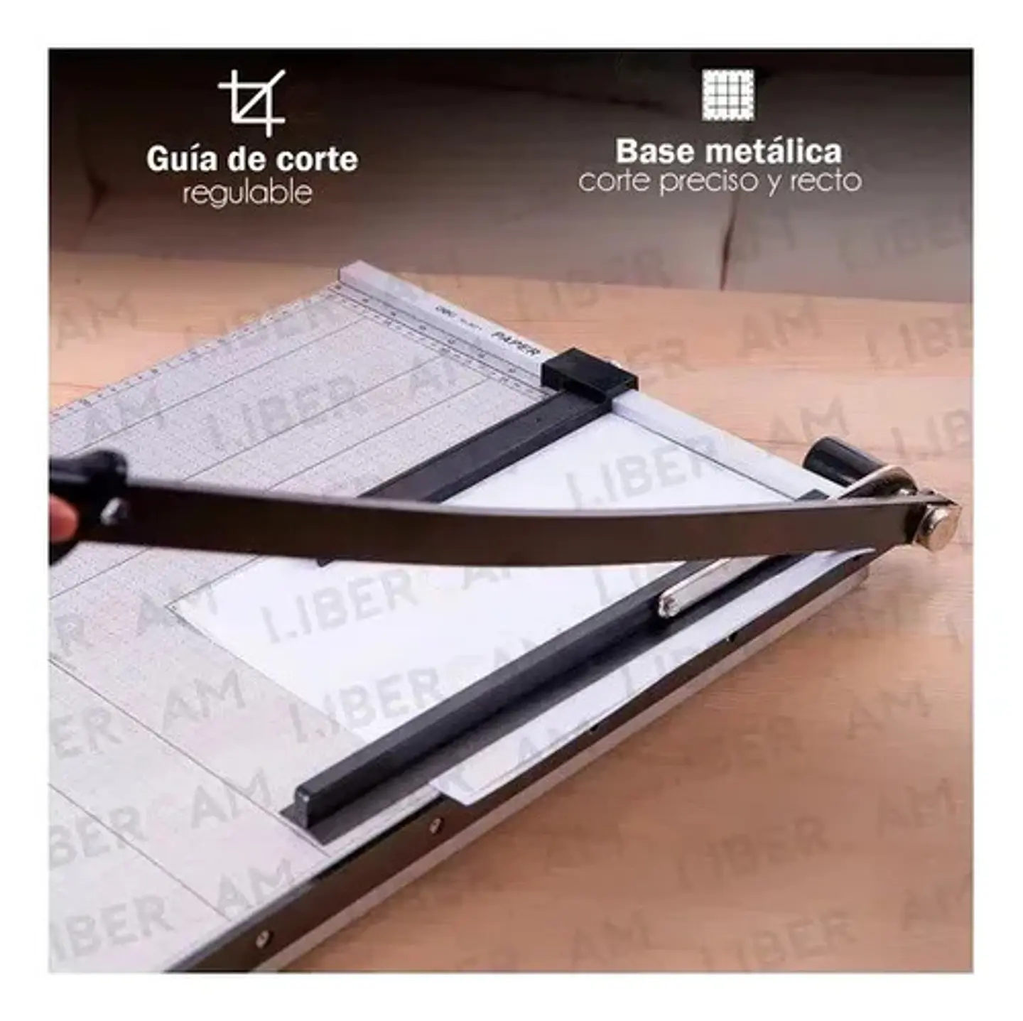 Guillotina Megacentral Gmmg01 A3 Cortadora Papel Tabloide Autoafilable de Metal 3