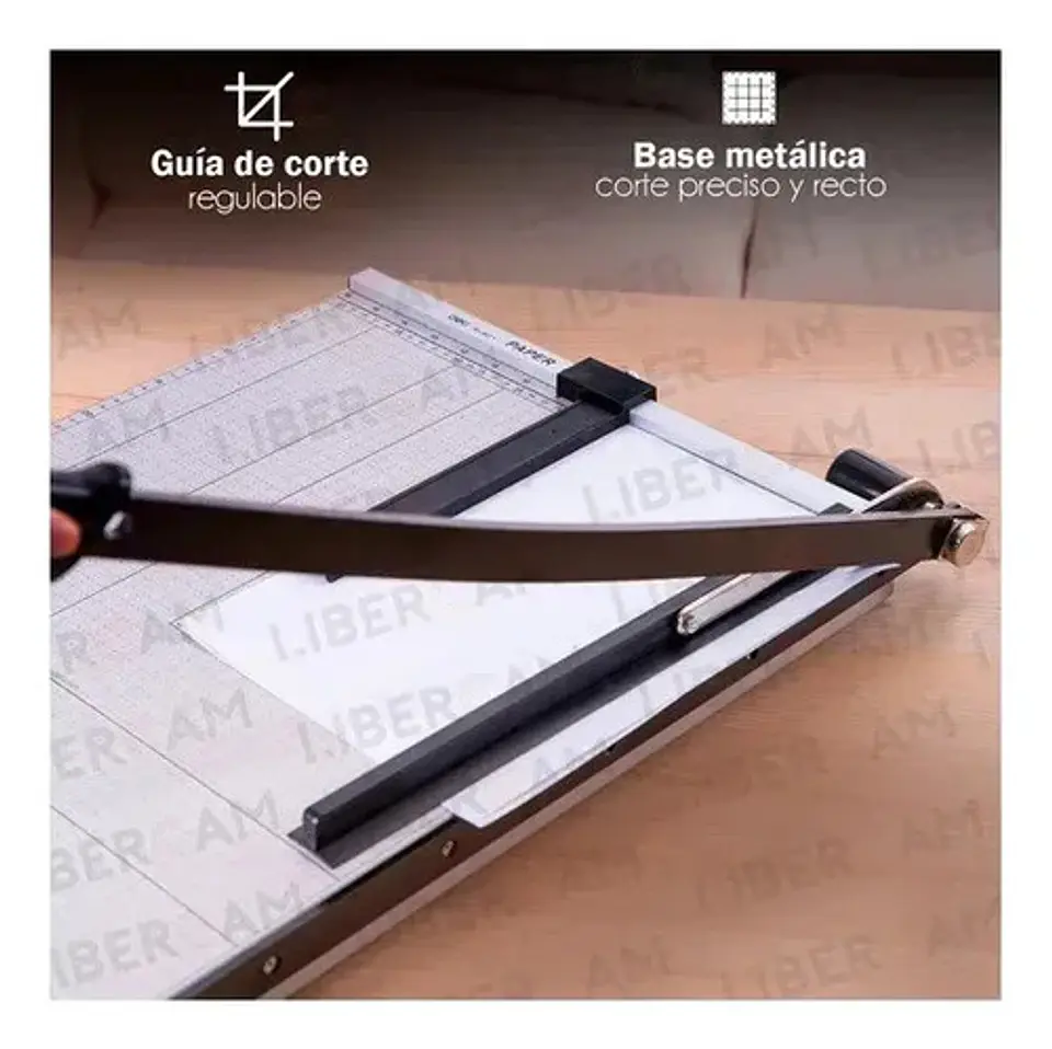 Guillotina Megacentral Gmmg01 A3 Cortadora Papel Tabloide Autoafilable de Metal 3